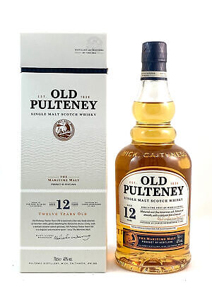 Old Pulteney 12 Jahre Highland Single Malt Scotch Whisky 0,7l, alc. 40 Vol.-%