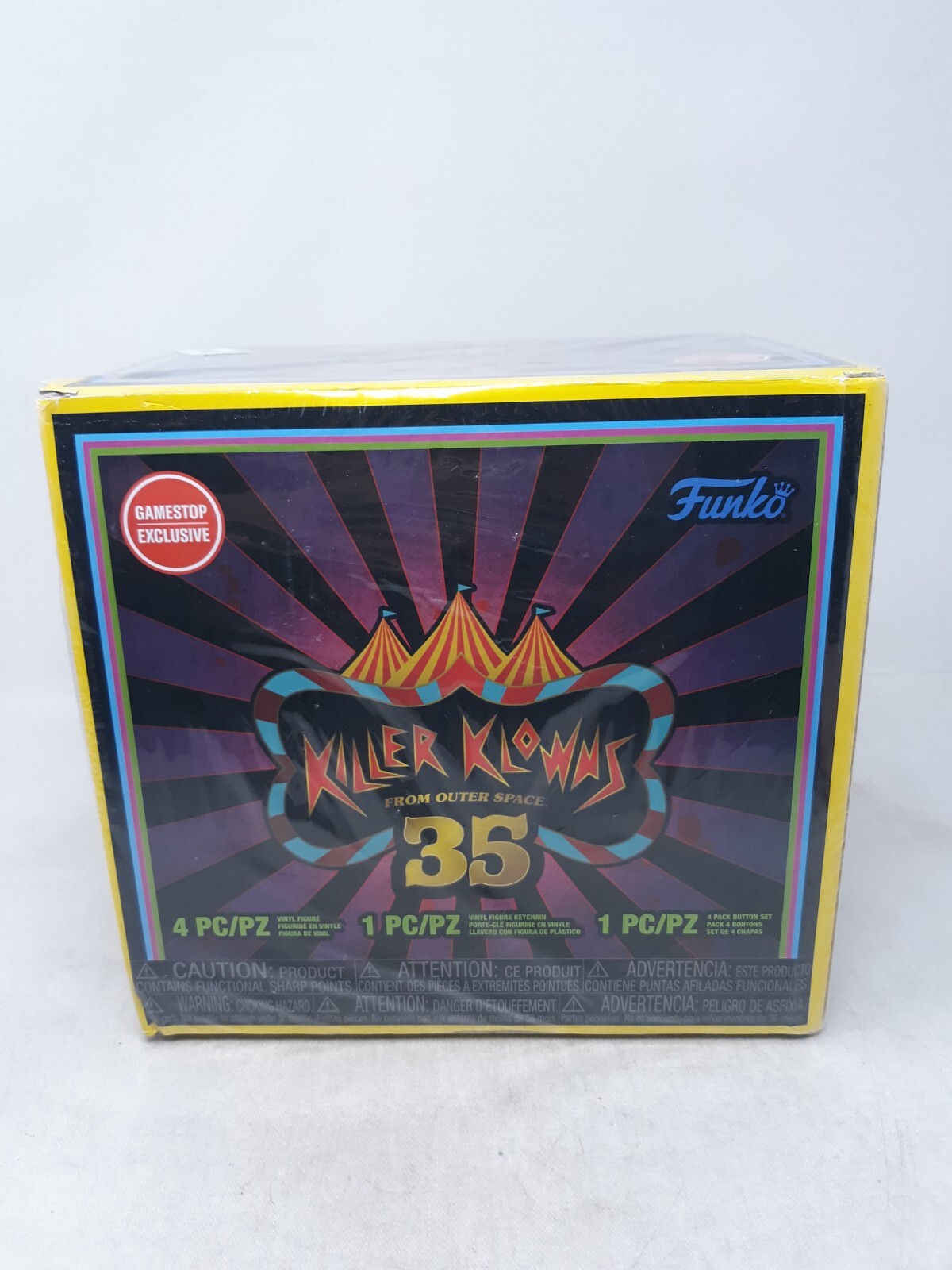キラークラウン ブラックライト セット BOX ファンコ POP! Funko Funko Box: Killer Klowns from Outer Space 35th Anniversary