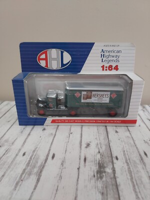 AHL 1:64 Hersheys Syrup Semi Truck Trailer Mack Die-Cast Hartoy 1996 New