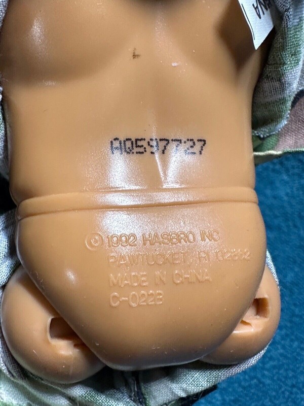 1992 Hasbro Soldier Army Man Action Figure Doll