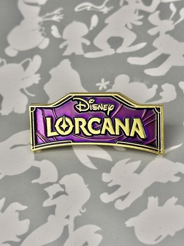Disney ピンバッジ ロゴ 紫 パープル アメジスト ディズニーロルカナ Disney ピンバッジ ロゴ 紫 パープル アメジスト ディズニーロルカナ
