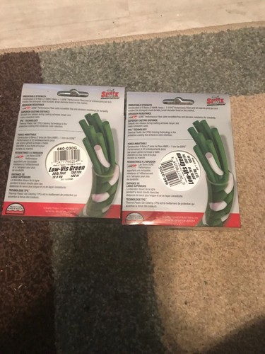 2 Sufix Braided Fishing Line 30LB 832 Advanced Superline Low-Vis Green 660-030G