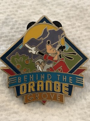 Disney Adventures Behind The Orange Grove Goofy  Pin