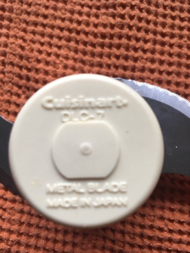 Cuisinart Food Processor Metal Blade DLC-7 NICE  DLC-001TX