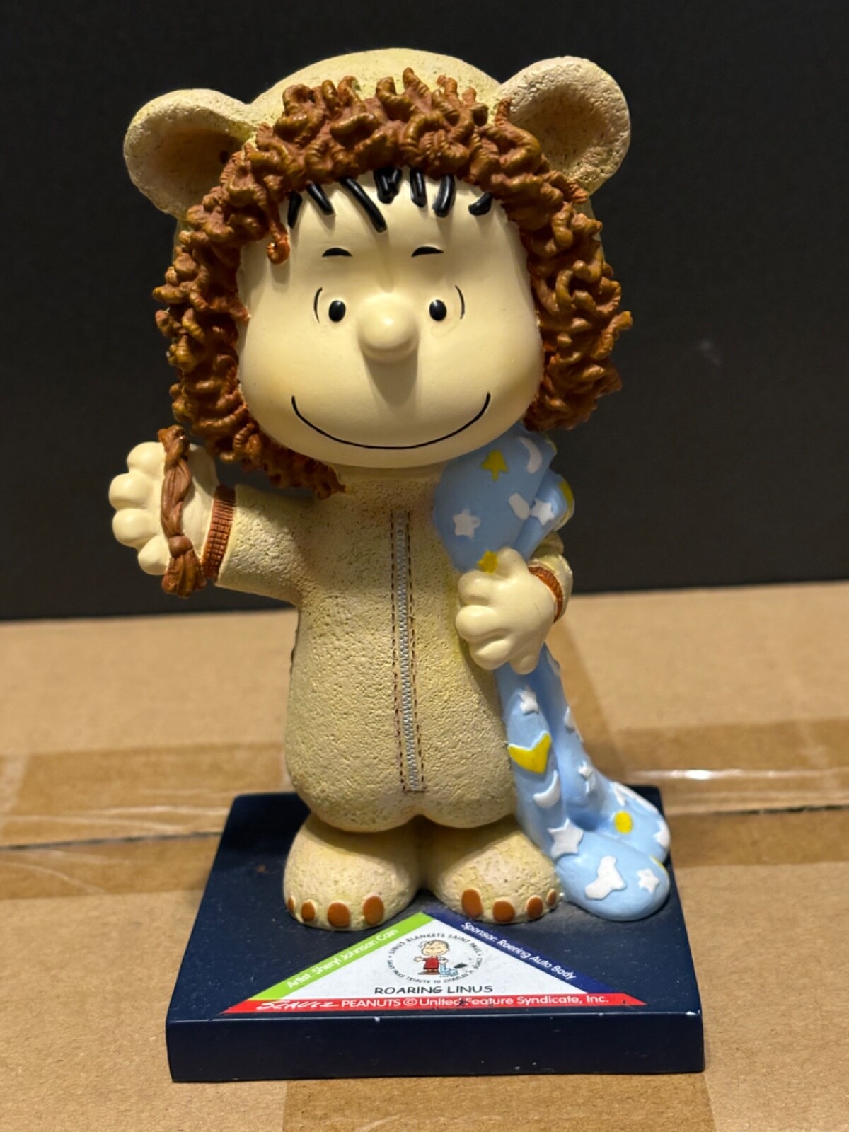 Peanuts Westland Roaring Linus Figure RARE | eBay Peanuts Westland Roaring Linus Figure RARE | eBay