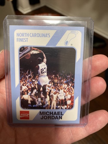 マイケル・ジョーダン 1982 NCAA タイトル記念カード　フロアカード Upper Deck Michael Jordan 1982 NCAA Championship Plate Cert