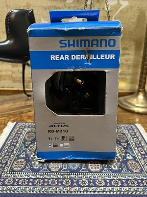 Genuine Shimano Altus Rear Derailleur M310 7 8 Speed Mech Bolt on Direct Mount