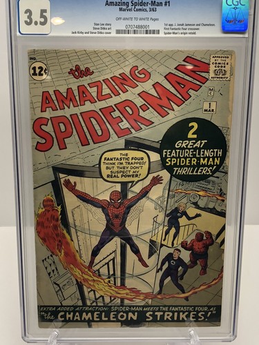 【アメコミ】MARVEL the AMEAZING SPIDERMAN #1 Amazing Spider-Man #1 March 1963 Comic Book Marvel Fantastic