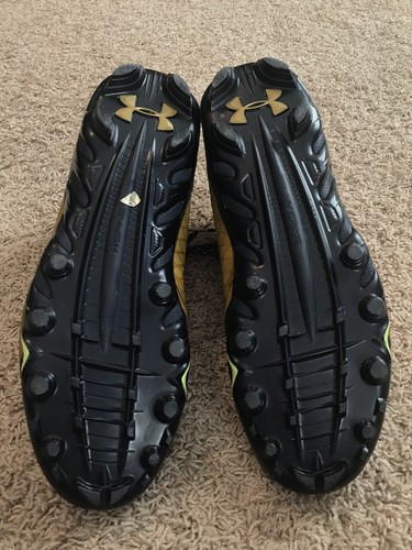 Notre Dame Irish Football Under Armour Team Issued 2017 Cleats Used Size 14 ND