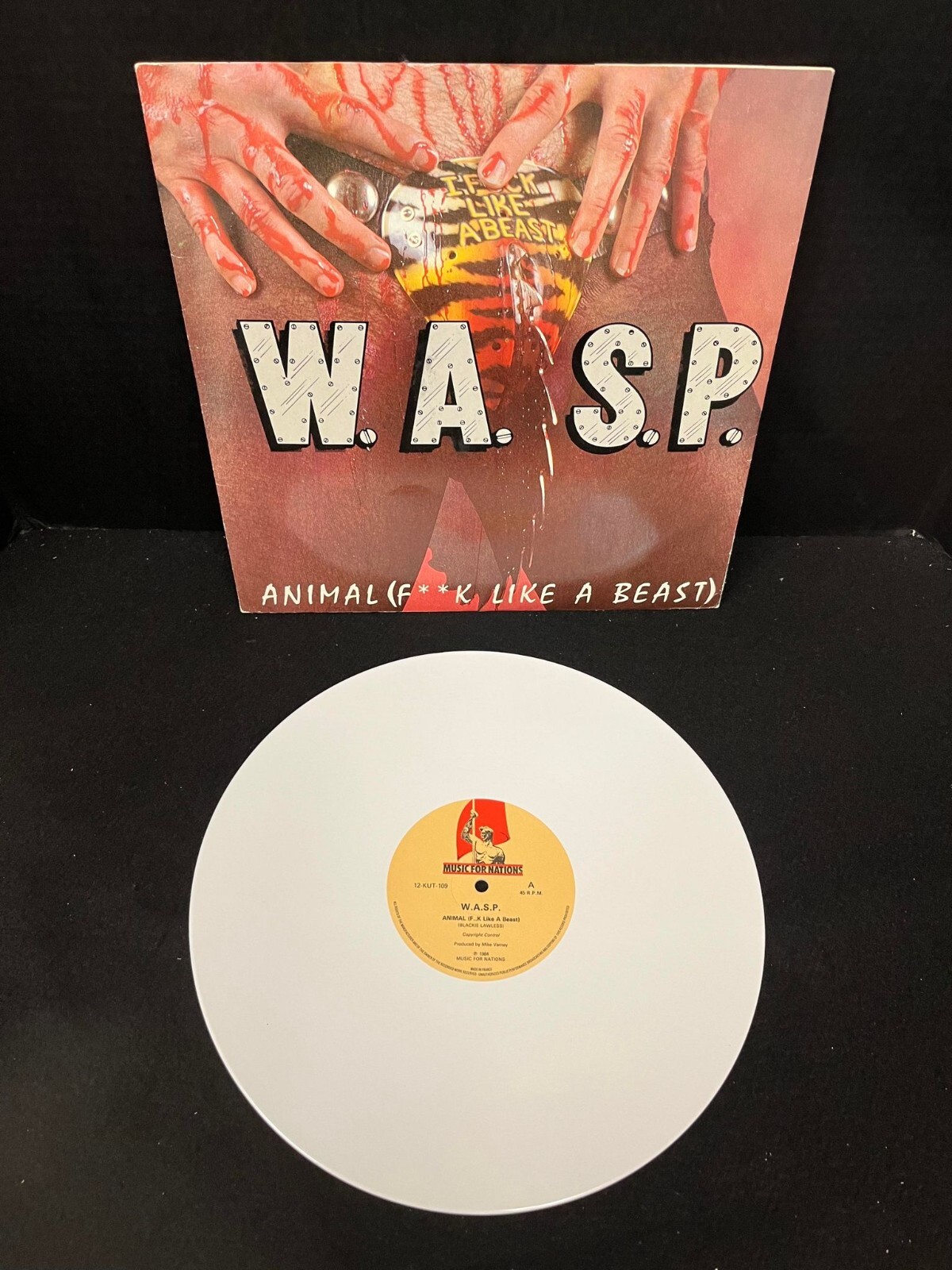 W.A.S.P. アルバム「Animal F**k Like a Beast」 W.A.S.P. – Animal (F**k Like A Beast) – Vinyl (12