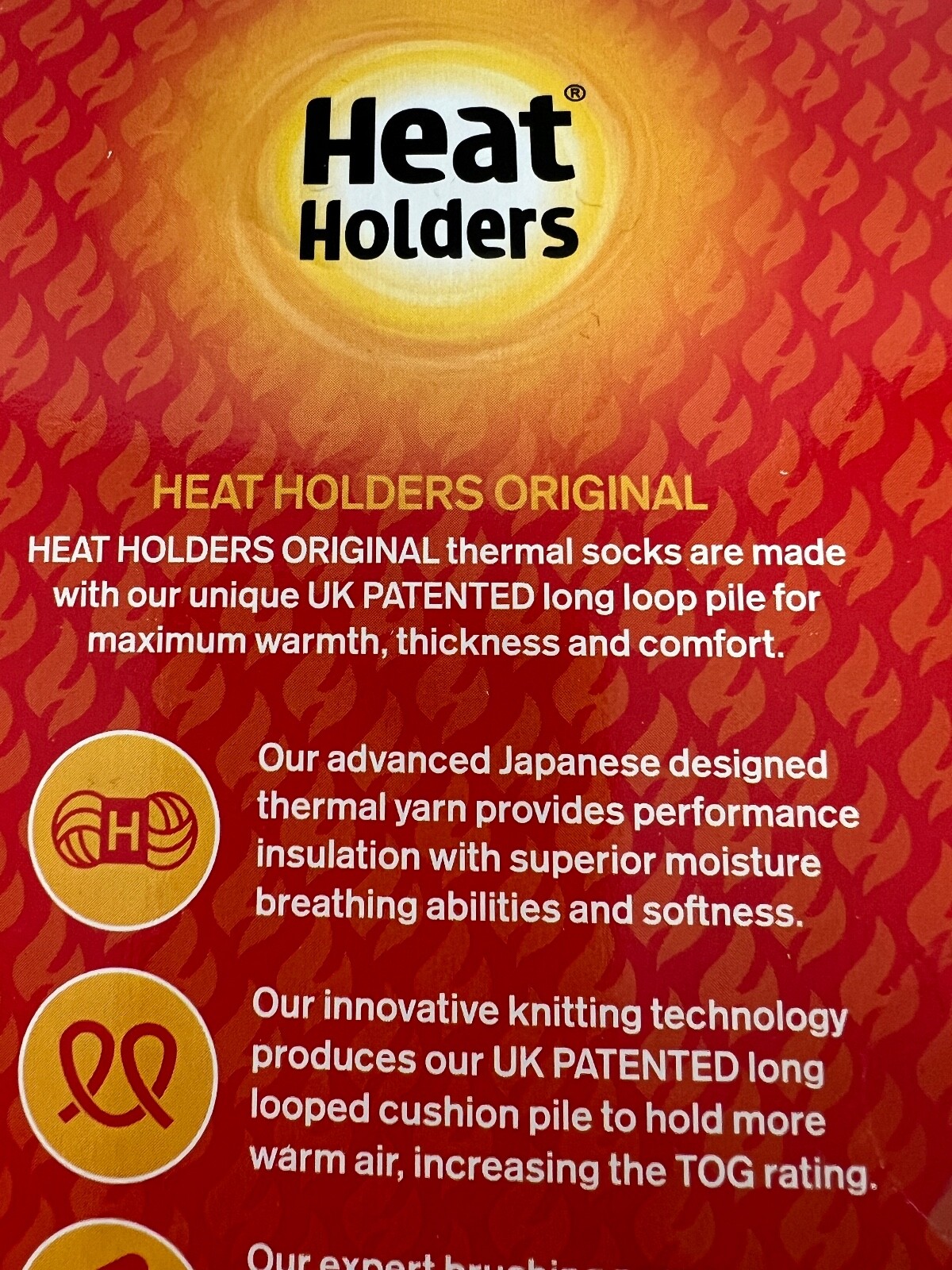 Heat Holders Thermal Socks TOG 2.3 Original Shoe Mens 7-12 Womens 8-13 Green D32