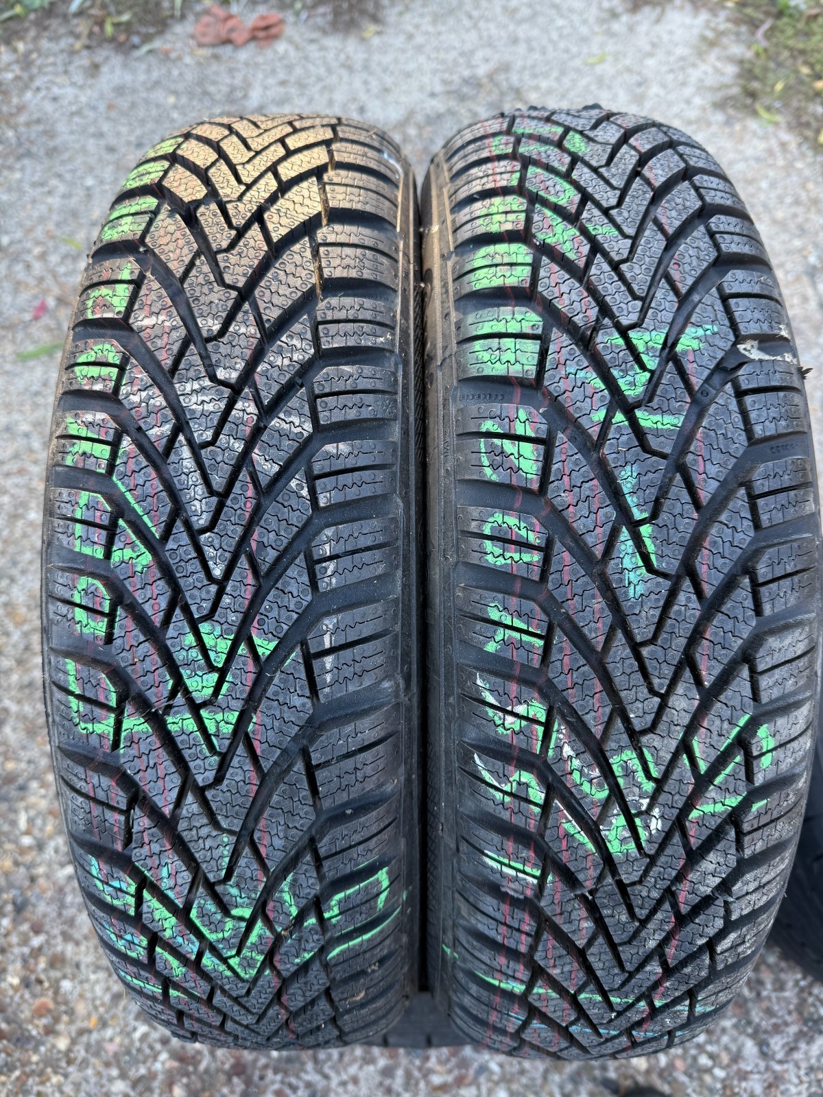 New 155 65 15 Continental, Winter, M+S, 77T, x2 A Pair (F1_tyres) FOD YD290