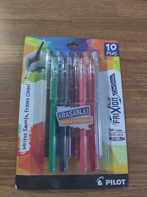 Pilot Frixion ColorSticks Erasable Gel Ink Pens, Fine Point (0.7mm)