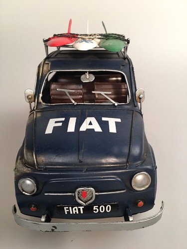 VINTAGE IRON CAR MODEL FIAT 500 FD 27940