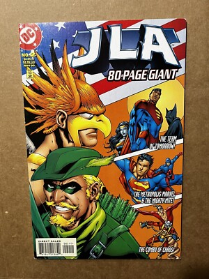 JLA  - SHOWCASE 80 PAGE GIANT 2 - JUSTICE LEAGUE -   DC COMICS