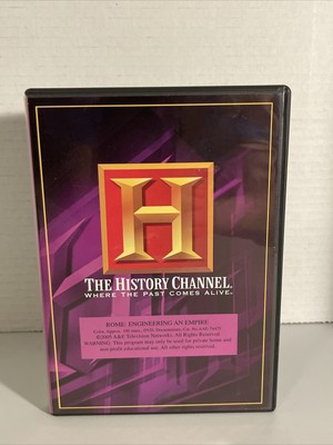 The History Channel Rome: Engineering an Empire DVD Where the Past Comes Alive