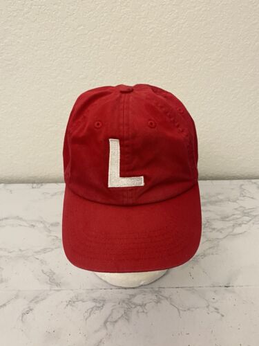 Vtg KBETHOS Classics Baseball Hat Adjustable Strapback Red “L” Adult Cap P1