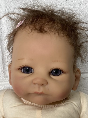 LITTLE PEANUT Ashton Drake Poseable Baby Doll Reborn Realistic Creepy