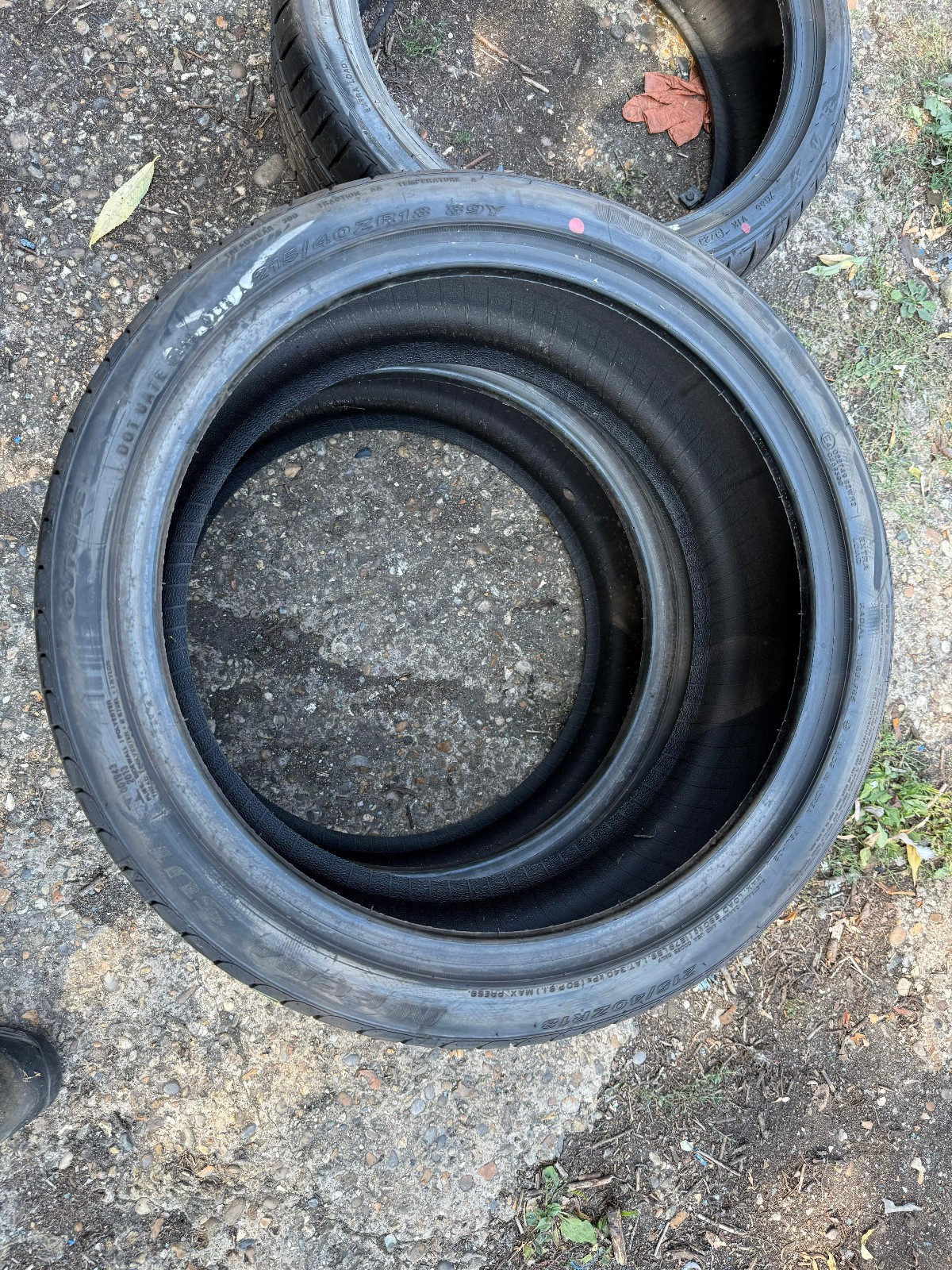 New 215 40 18 Nexen, Nfera SU1, XL, 89Y, x1 Tyre (F1_tyres) L3816