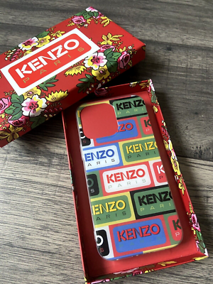 KENZO ALL OVER LOGO iPHONE 14 PRO iPHONE CASE RETAIL 75 BNIB eBay