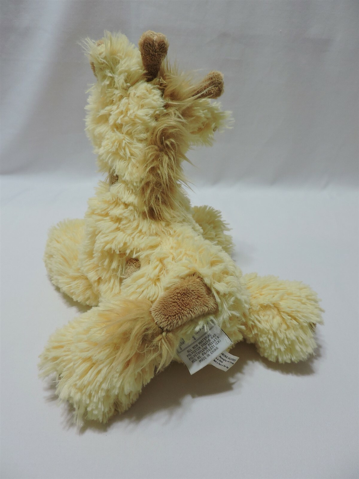 First Impressions Giraffe Plush Toy Sewn Eyes Lovey 10
