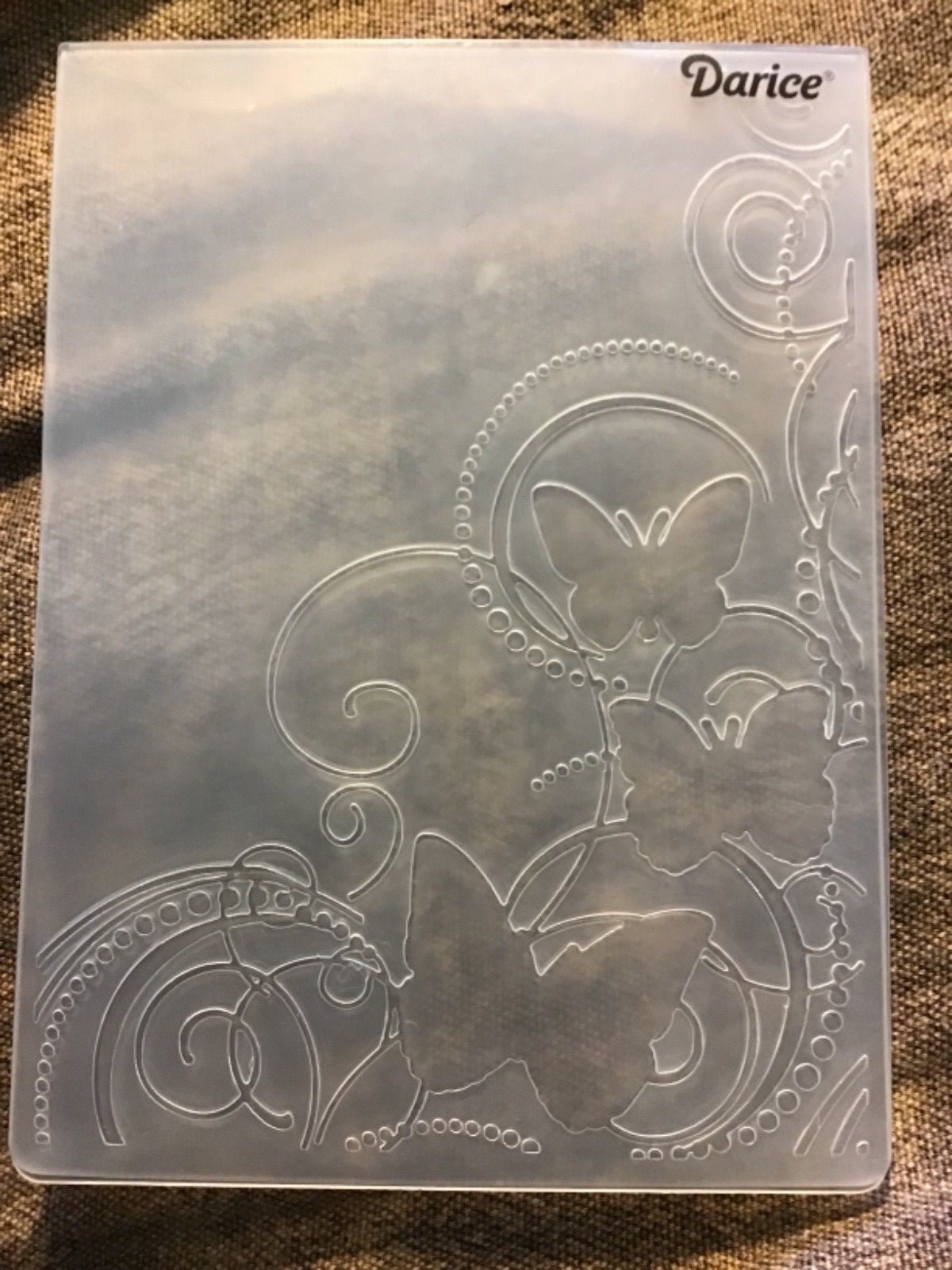 Darice Butterflies Embossing Folder
