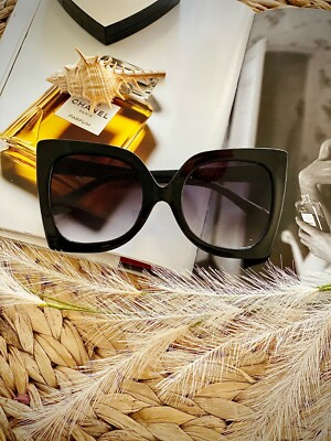 BIG OVERSIZED ''Jackie'' BUTTERFLY Women Sunglasses Flat Top Square Shadz