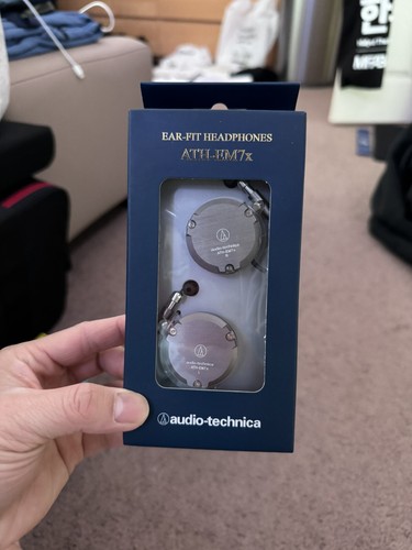 Audio-Technica ATH-EM7 X Model Persona 3 Earphone Rare EM7X Audio-Technica ATH-EM7 X Model Persona 3 Earphone Rare EM7X