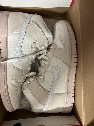 【NIKE】DUNK HI RETRO PRM DV0822-100 Nike Dunk High Retro PRM Cracked Leather Swoosh DV0822-100