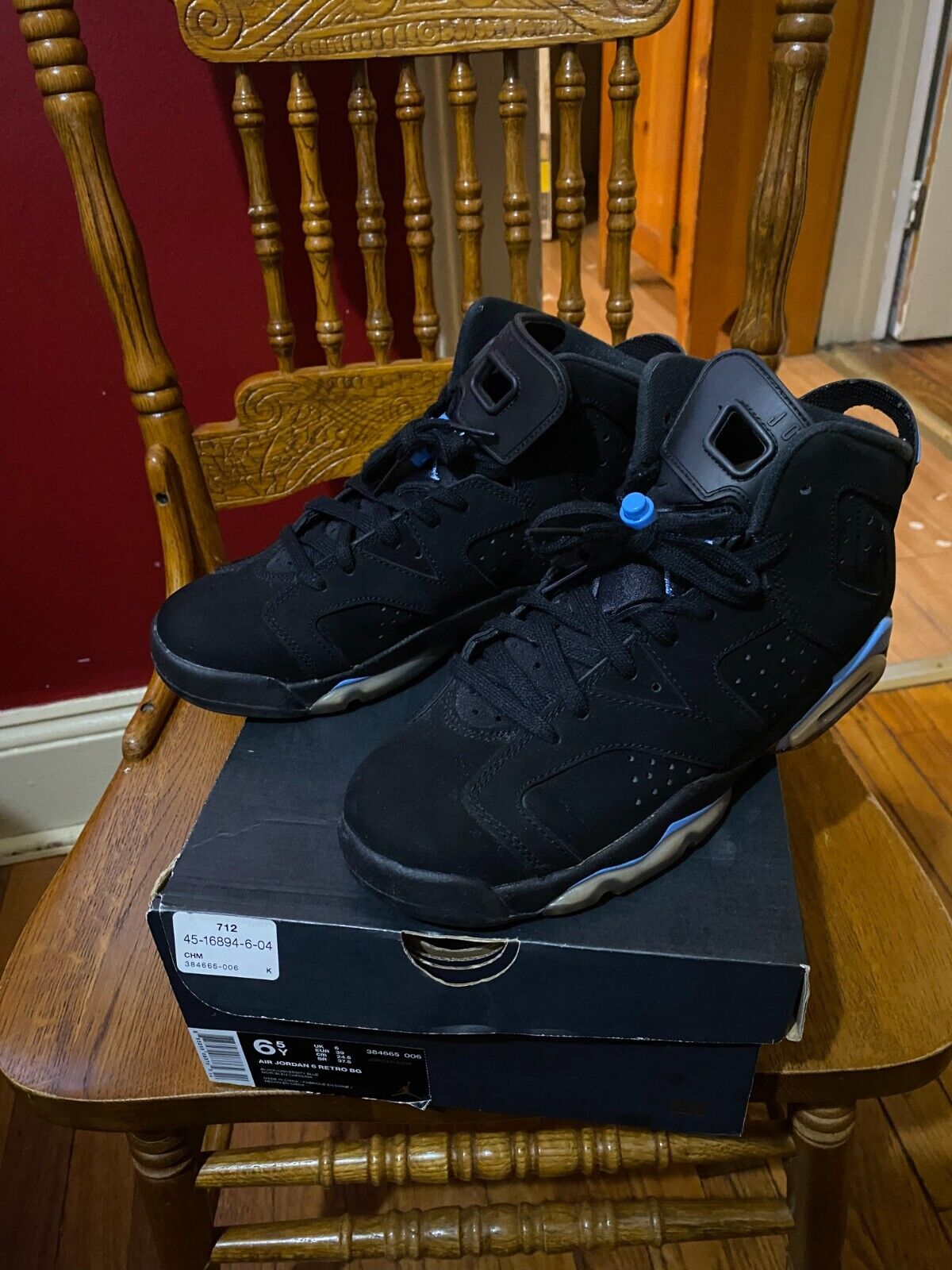 AIR JORDAN 6 RETRO BG SIZE 6.5Y PRE OWNED | eBay AIR JORDAN 6 RETRO BG SIZE 6.5Y PRE OWNED | eBay