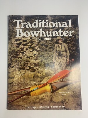BRAND NEW  LISTING TRADITIONAL BOWHUNTER AUG/SEP 2024 GREAT PHOTOGRAPHY