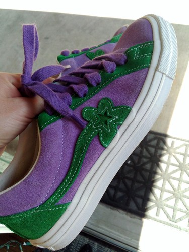 Converse One Star × Golf Le Fleur 7.5 W 5.5 M Purple Limited
