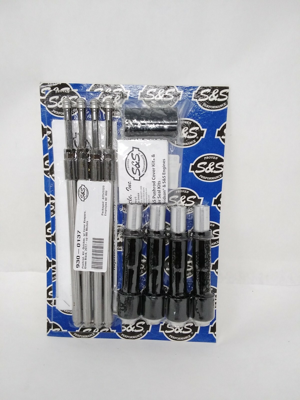 S&S Pushrod Kit Quickee, W/ Cover Keepers 9300137のeBay公認海外通販｜セカイモン