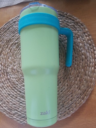 Zak Design Key Lime Stainless Steel Insulated Tumbler 40 OZ New