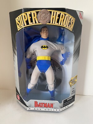 NEW DC SUPER HEROES BATMAN SILVER AGE COLLECTION 9 INCH FIGURE HASBRO 1999