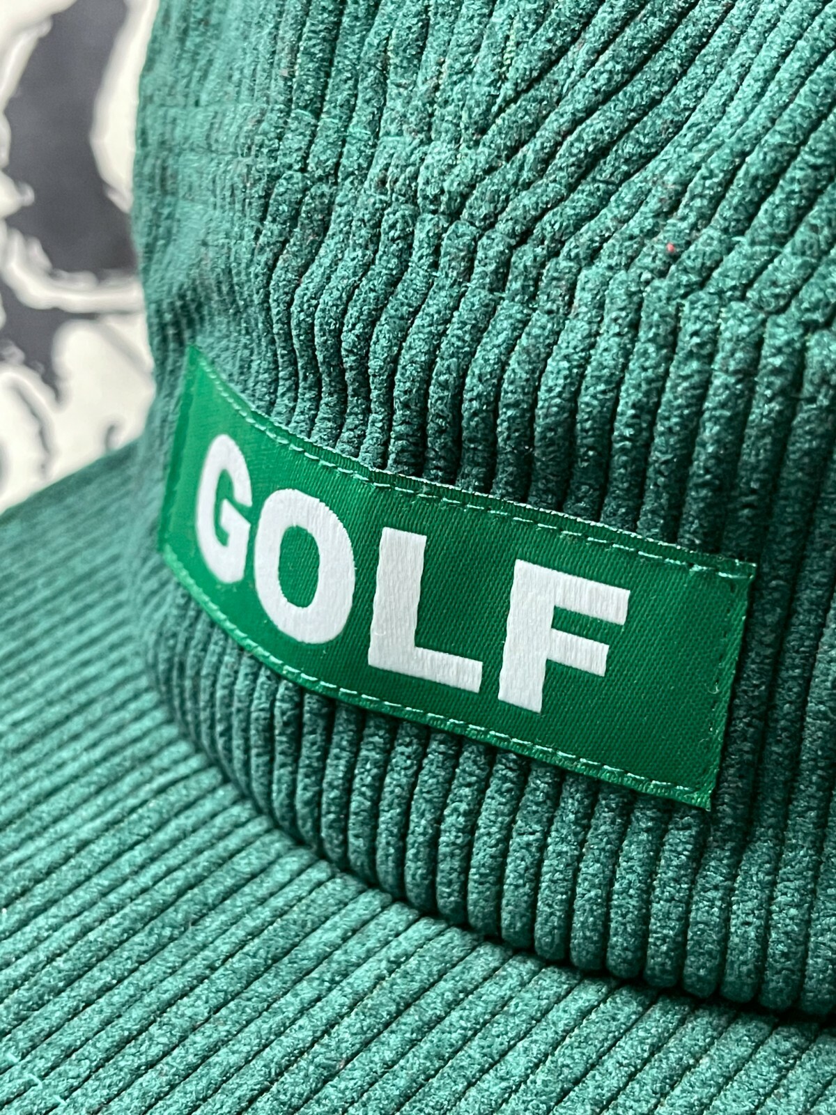SOLID GOLF CORDUROY CAMP 