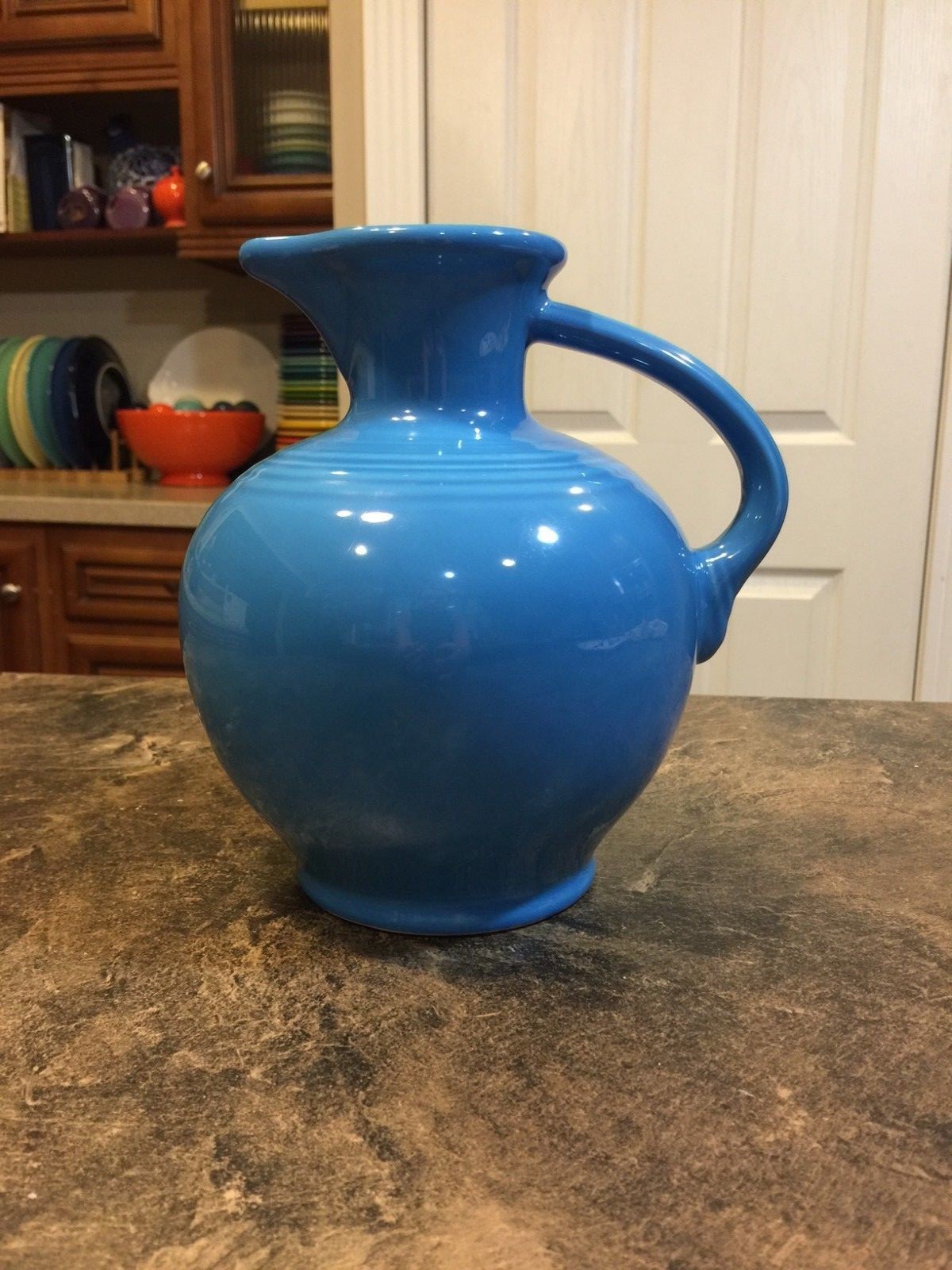 Fiesta Retired Carafe Peacock Blue