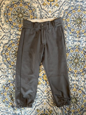High Five Girl's Softball Pants Dark Gray Size Youth Large- Great Condition