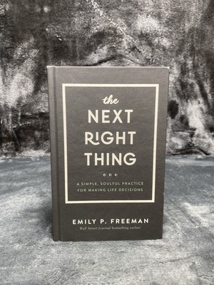 The Next Right Thing Guided Journal by Emily P. Freeman (Hardcover)