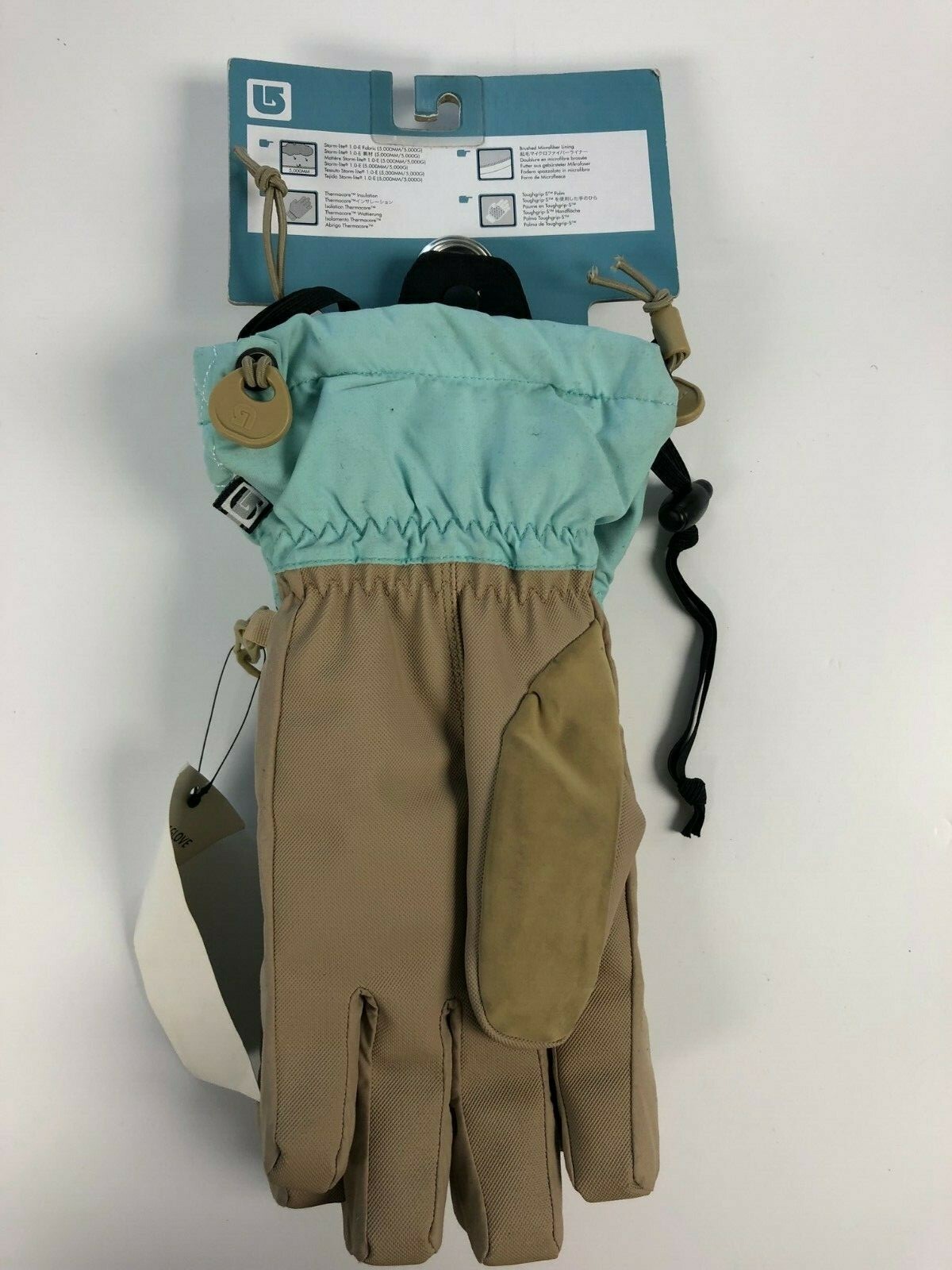 Burton Women's Profile Snowboard Gloves - Wrigley Blue - Large