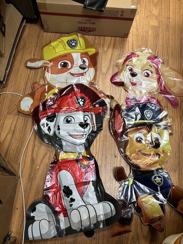 paw patrol birthday party decorations 48pcs