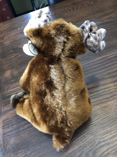 Ty Classic Melvin the Moose 12” Plush 2002 Antlers Stuffed Animal