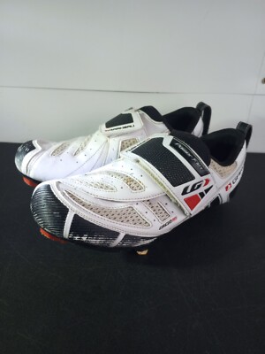  Louis Garneau Tri X Speed Cycling Shoes Ergo Air Sz 7.5 