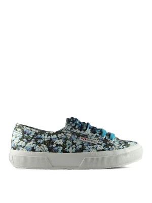 Кроссовки для тренировок SUPERGA Womens Blue Limited Edition с ушками Mary Almond 9.5