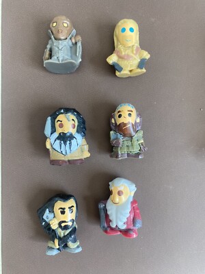 Lord of the Rings, LOTR, The Hobbit, Mini 1'' Figure Lot of 6. Loose