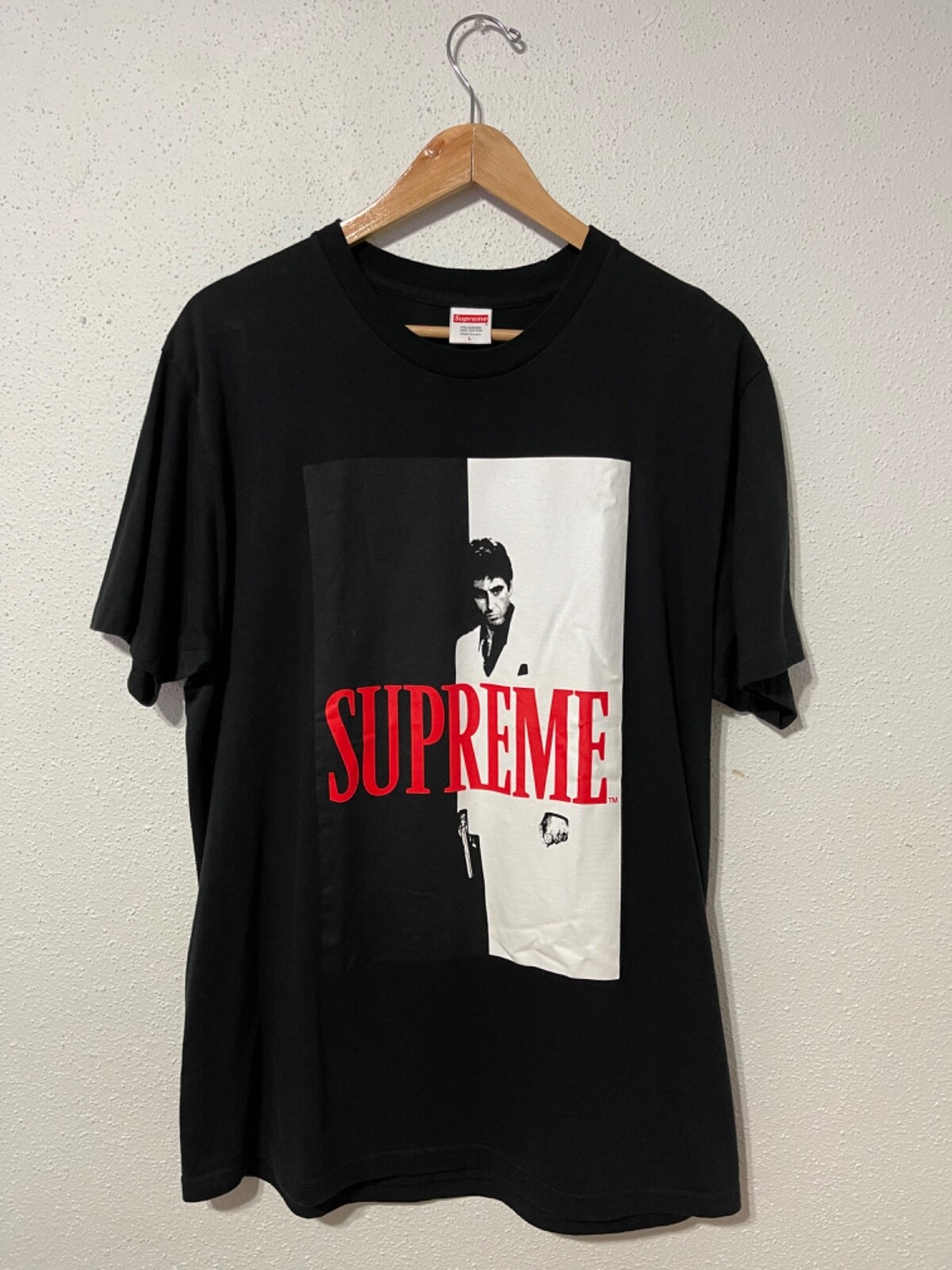 Supreme Scarface Split Tee 17aw Mサイズ Supreme Scarface