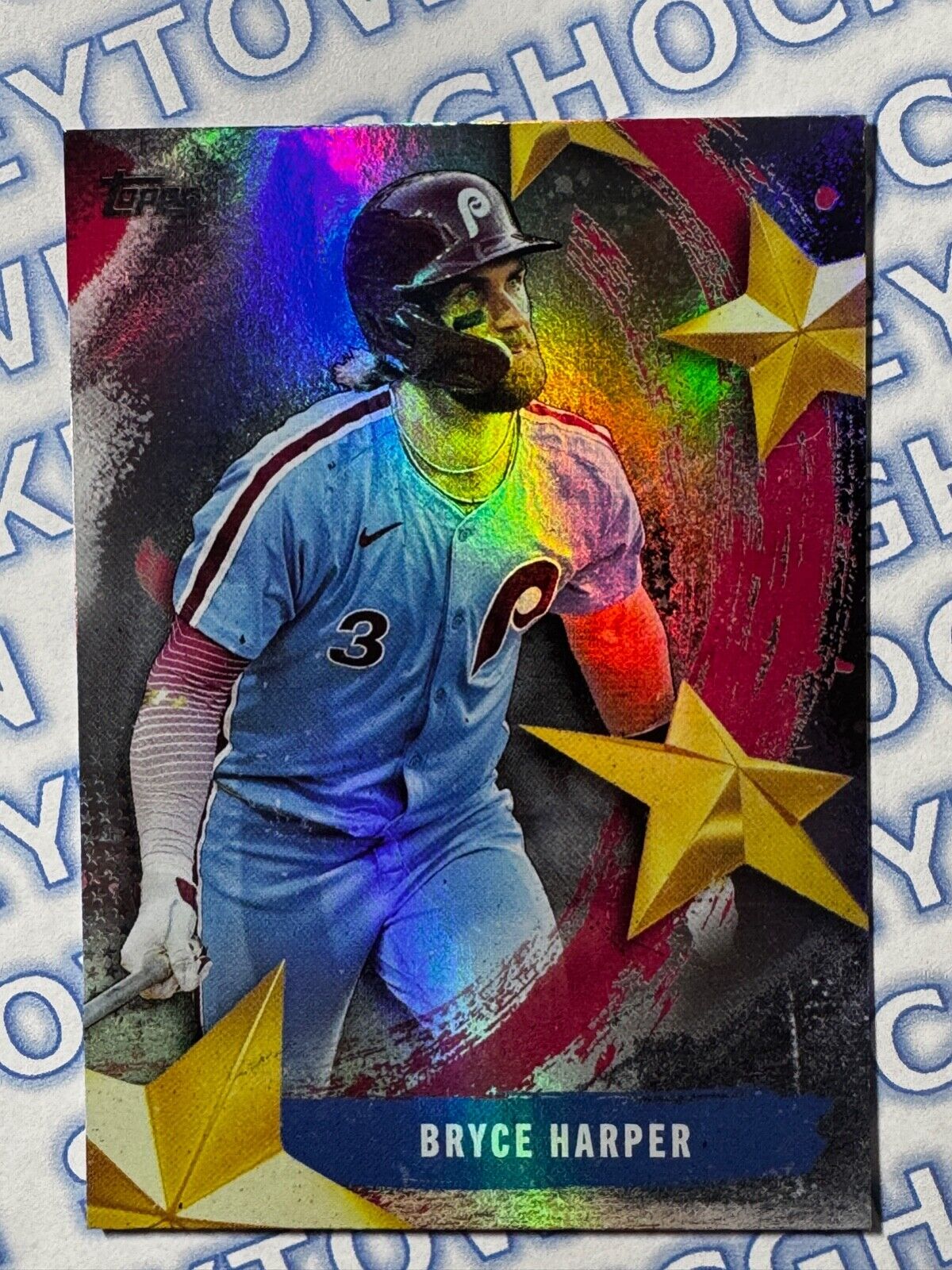 2025 Topps Series 1 Stars of the MLB #SMLB-3 Bryce Harper 2025 Topps Series 1 Stars of the MLB #SMLB-3 Bryce Harper
