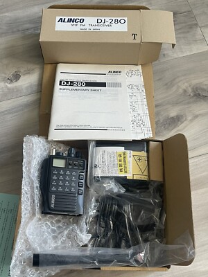 RARE NEW IN BOX Alinco DJ-280 VHF FM TRANSCEIVER RADIO JAPAN