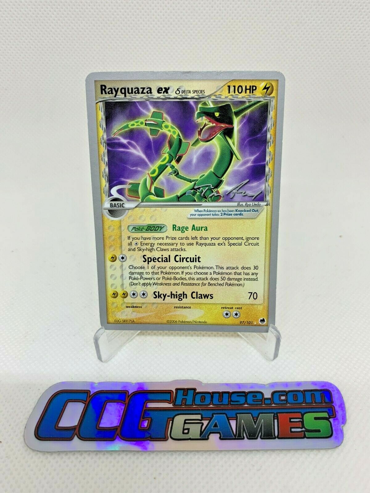 Rayquaza ex Delta Species 97/101 World Championship 2007