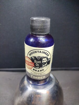 Beard Oil by Mountaineer Brand, WV Timber, Scented with Cedarwood and Fir